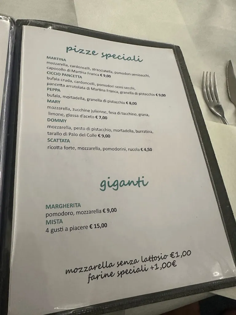 Menu_Le Cinque Stagioni_Bitetto_image_1