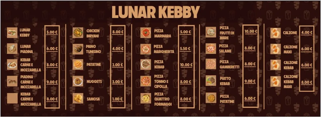 Lunar kebby restaurant in Lunetta-Frassino