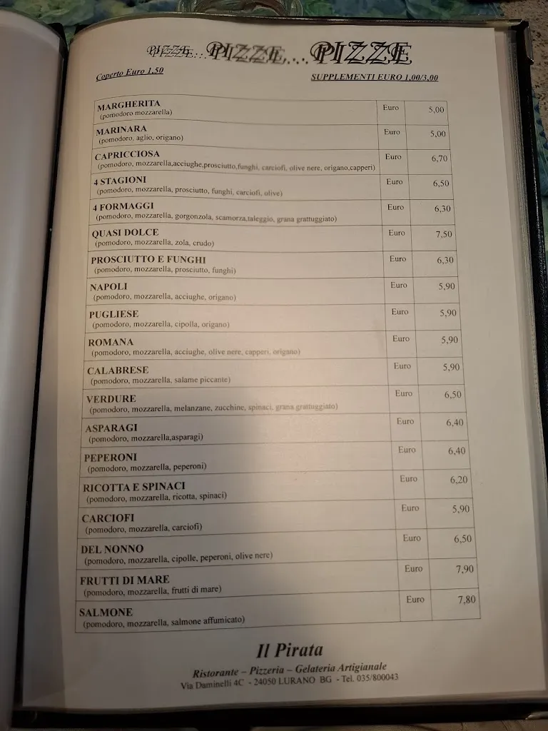 Menu_Il Pirata – Ristorante, Pizzeria, Gelateria_Lurano_image_1