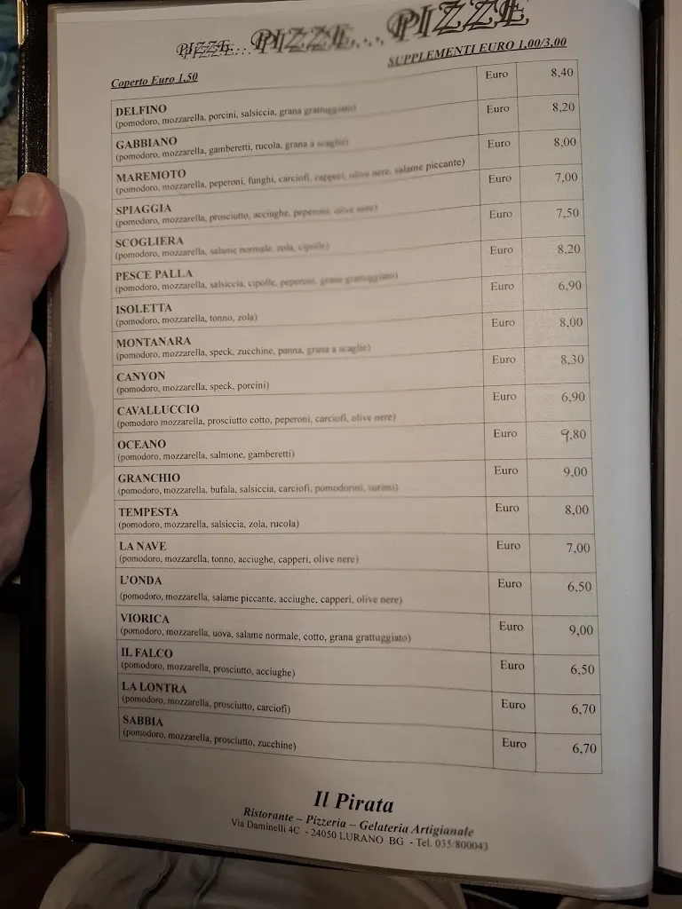 Menu_Il Pirata – Ristorante, Pizzeria, Gelateria_Lurano_image_3