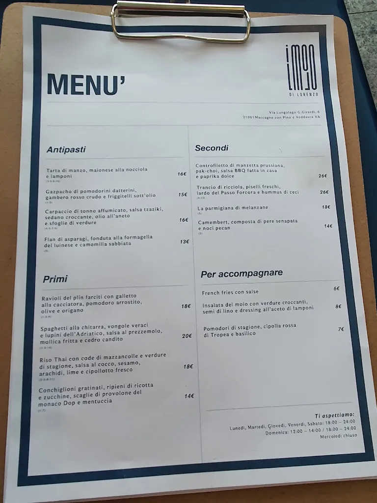 Menu_Ristorante Il Molo di Lorenzo_Maccagno_image_3