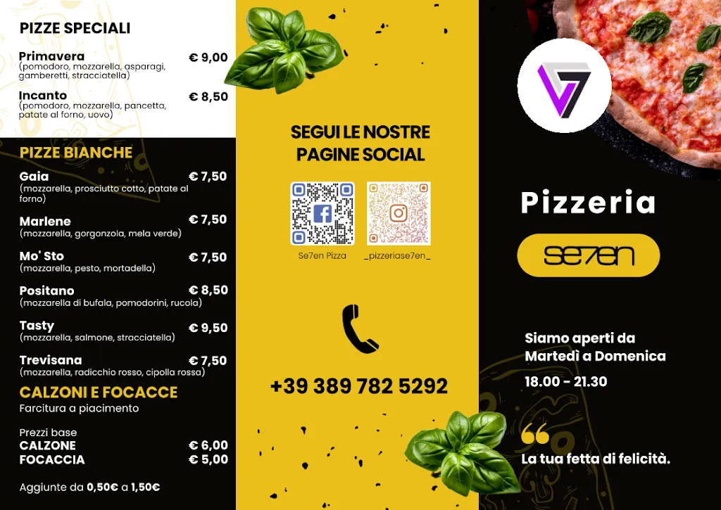 Menu_Pizzeria Se7en_Lumezzane_immagine_1