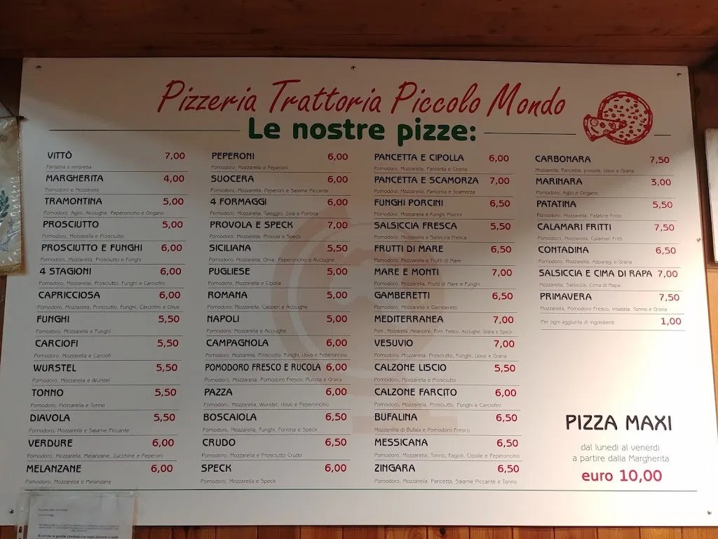 Menu_Ristorante pizzeria Il Piccolo mondo_Magnago_image_4