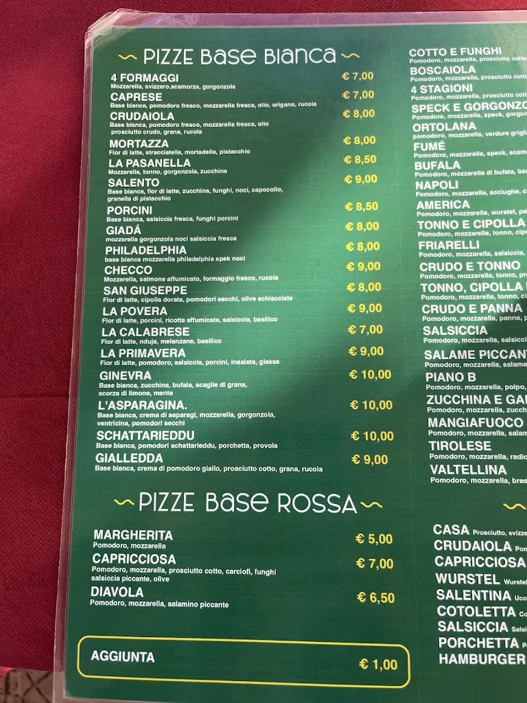 Menu_PianoB - Pizzeria - Ristorante - Gastronomia - Avetrana_Avetrana_image_3
