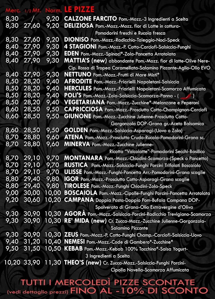 Menu_Agorà Pizzeria & Bar - Malagnino_Malagnino_image_2