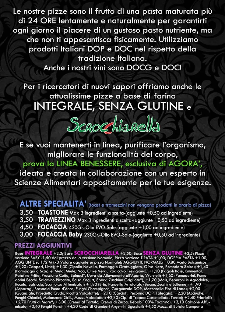 Menu_Agorà Pizzeria & Bar - Malagnino_Malagnino_image_4