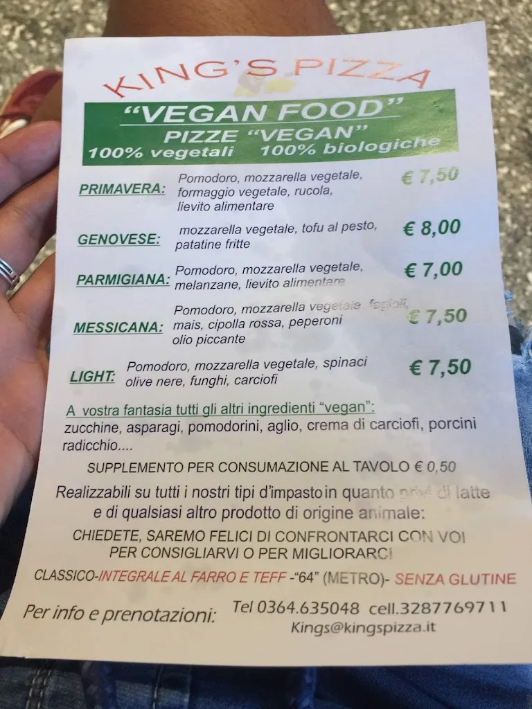 Menu_King'S Pizza_Malonno_image_2