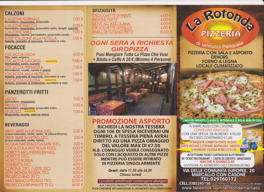 Menu_La Rotonda - Pizzeria_Marcallo_image_2