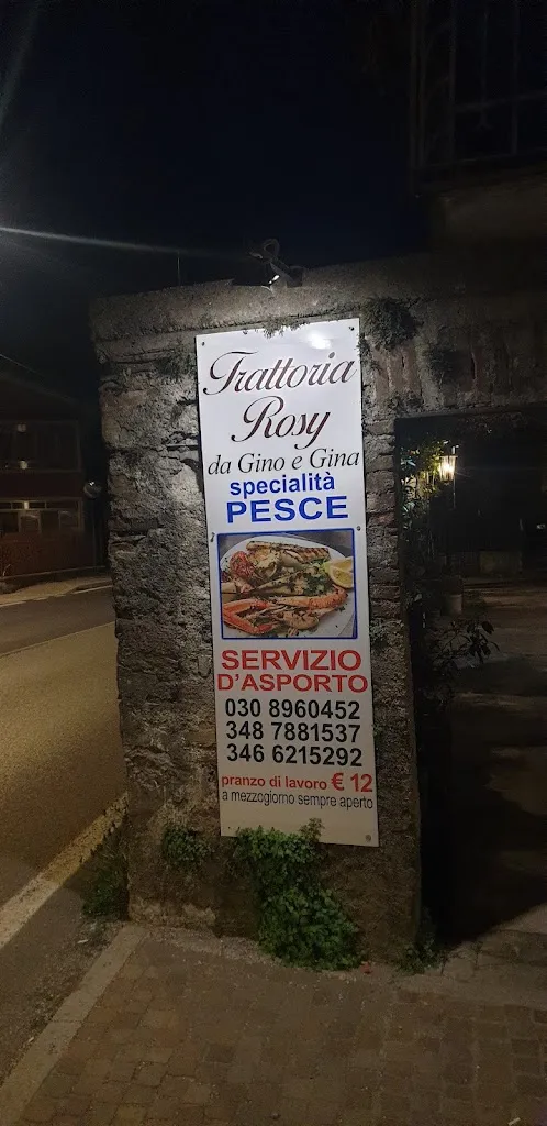 Menu_Trattoria RosyDa Gino Di Filice Gino_Marcheno_immagine_1