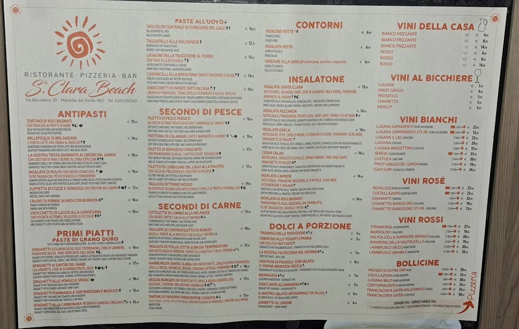 Menu_Santa Clara Beach_Manerba del Garda_image_2