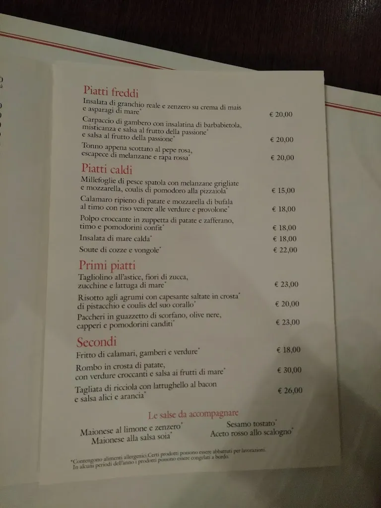 Menu_Ristorante la Pescheria da Piero_Manerbio_image_3