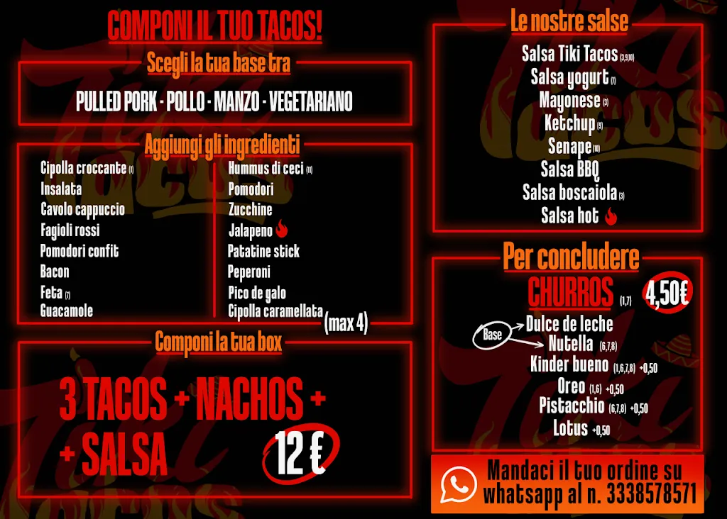 Menu_Tiki Tacos Manerbio_Manerbio_image_2