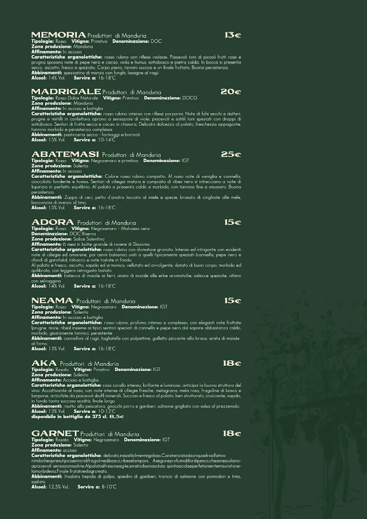 Menu_Tenuta “Li Chiantati” AgriExperience_Avetrana_image_1