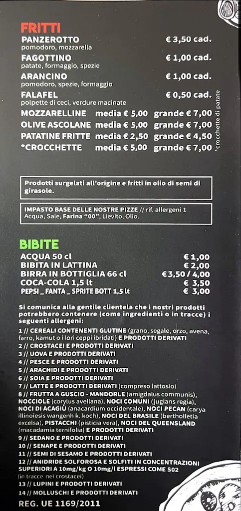 Menu_Pizzeria le Piramidi_Marcignago_image_1