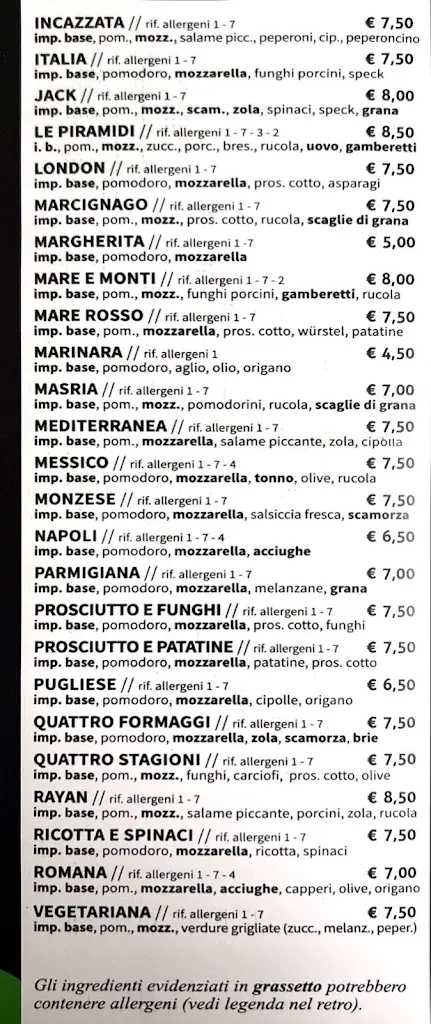 Menu_Pizzeria le Piramidi_Marcignago_image_3