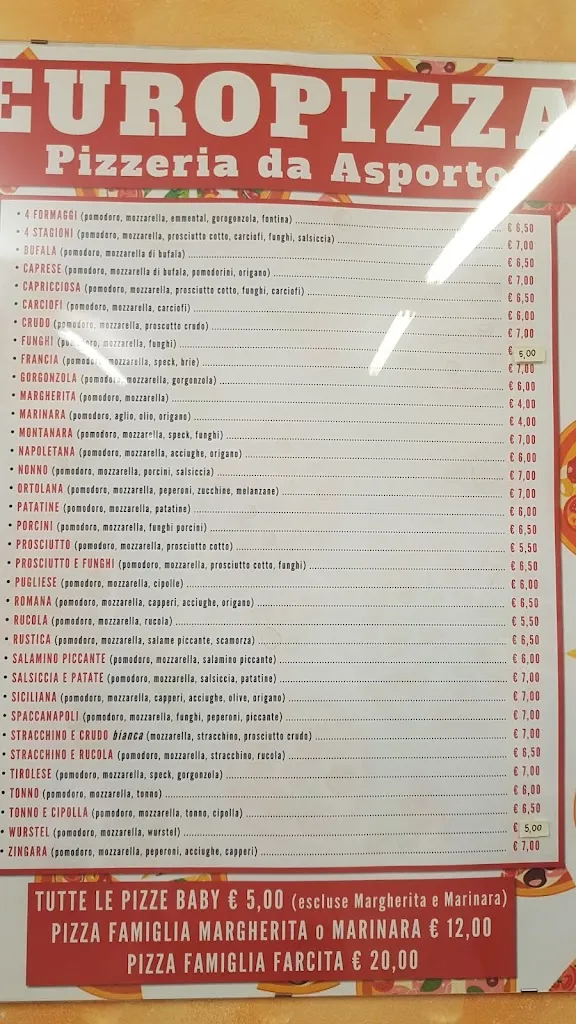 Menu_Pizzeria Europizza_Martignana di Po_image_4