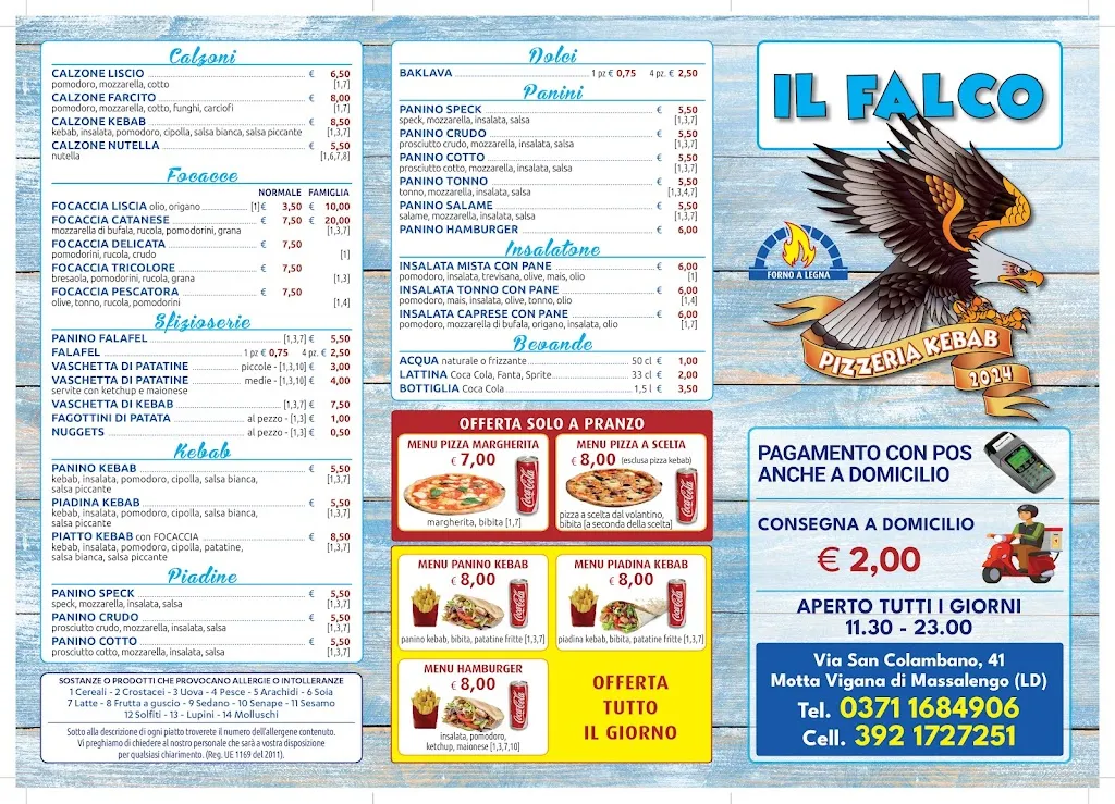 Menu_Pizzeria il falco di motta vigana Massalengo_Massalengo-Motta Vigana_image_1
