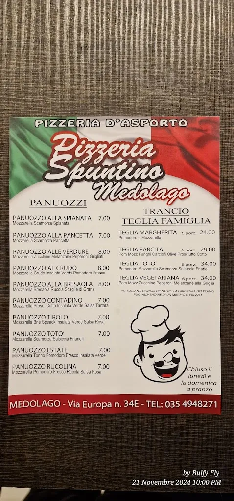 Menu_Pizzeria Spuntino_Medolago_immagine_4