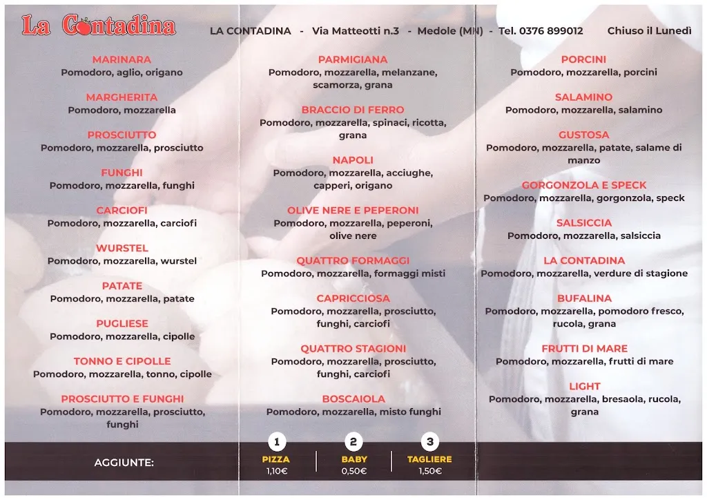 Menu_PIZZERIA La Contadina di Abou Shaker Khaled_Medole_image_1