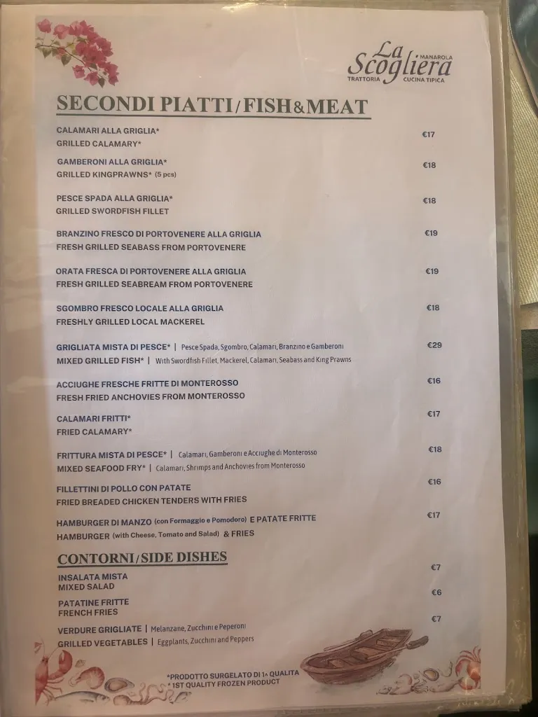 Menu_Trattoria La Scogliera_Menarola_image_1