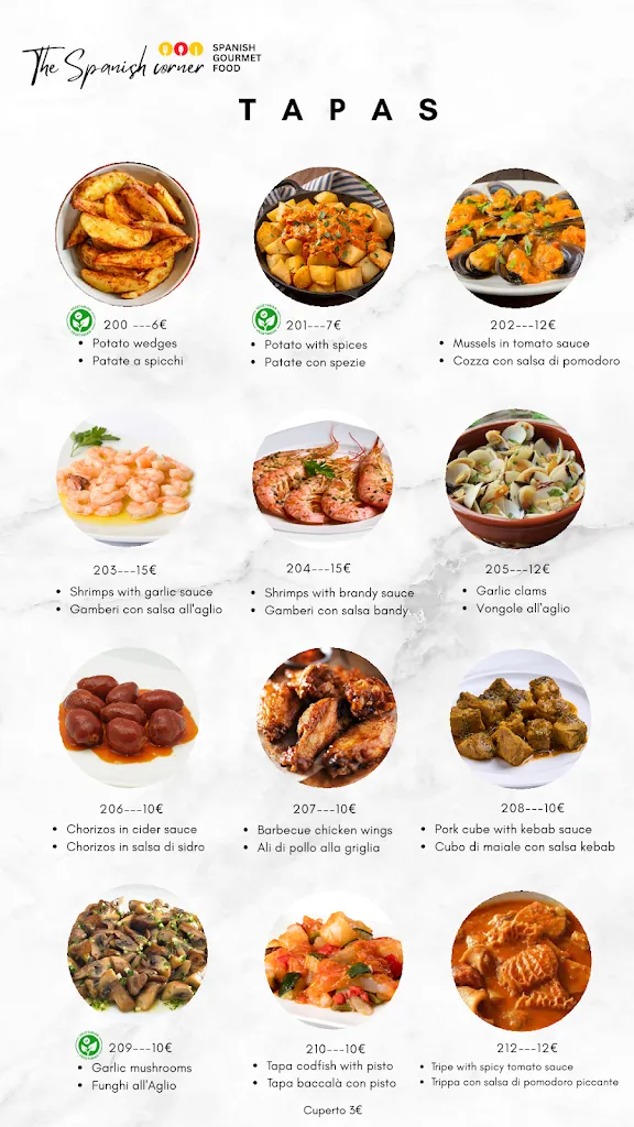 Menu_The Spanish Corner_Menaggio_image_2