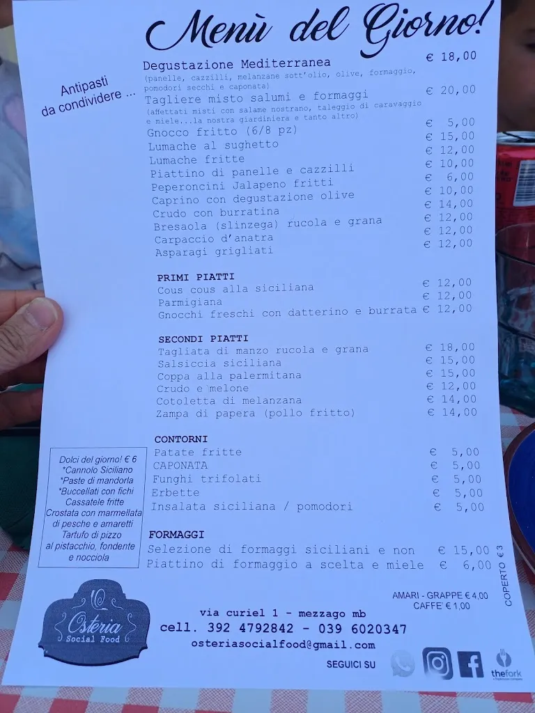 Menu_Osteria Social Food_Mezzago_image_2