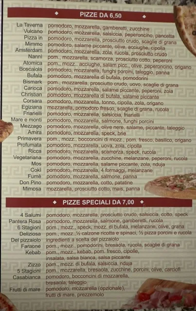 Menu_Pizzeria La Taverna_Mezzago_image_1