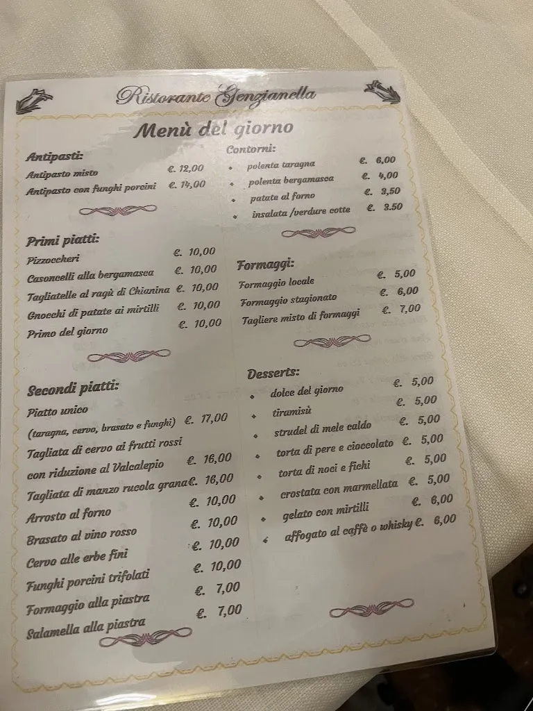 Menu_Albergo Ristorante Genzianella_Mezzoldo_image_1