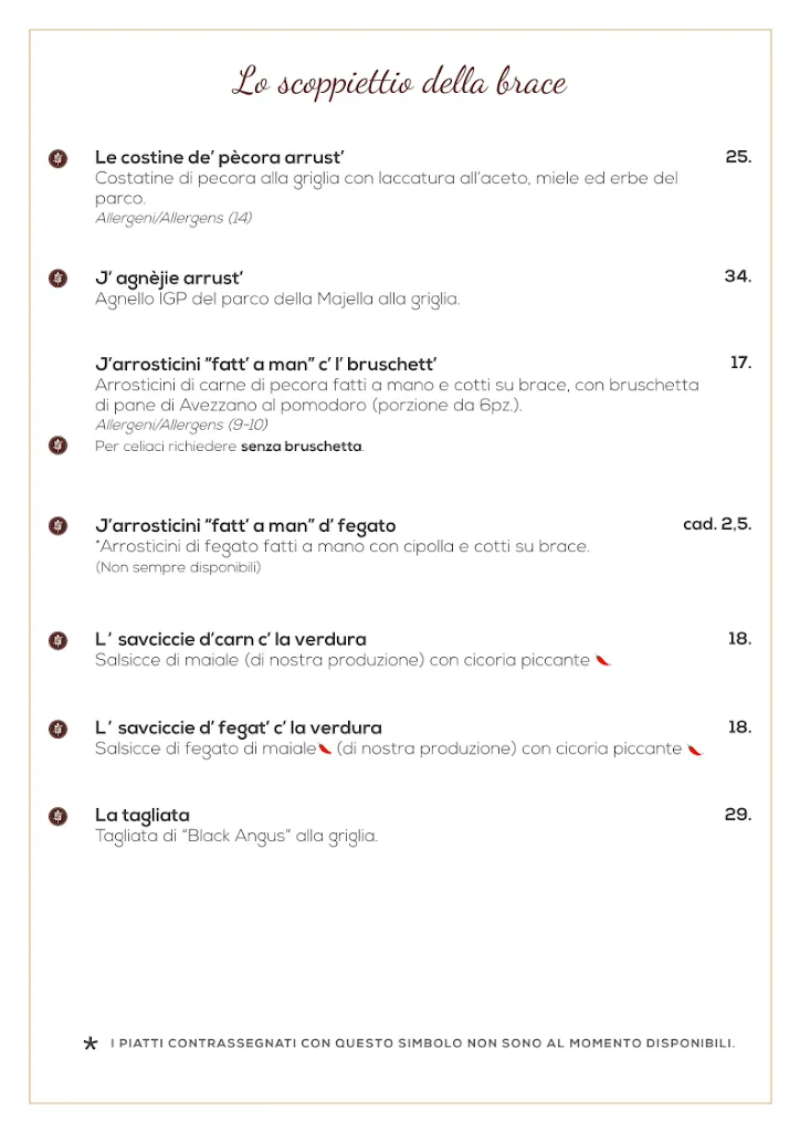 Menu_Il Capestrano Ristorante Abruzzese_Capestrano_image_2