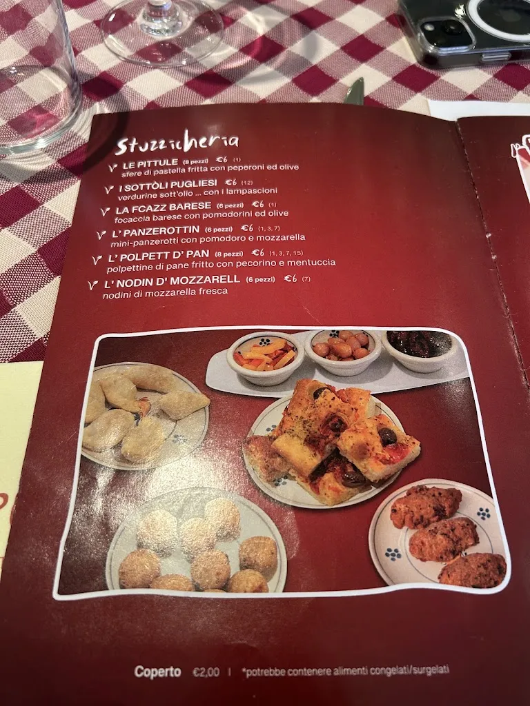 Menu_U’ Pugliés - Trattoria Pugliese_Montesolaro_image_4