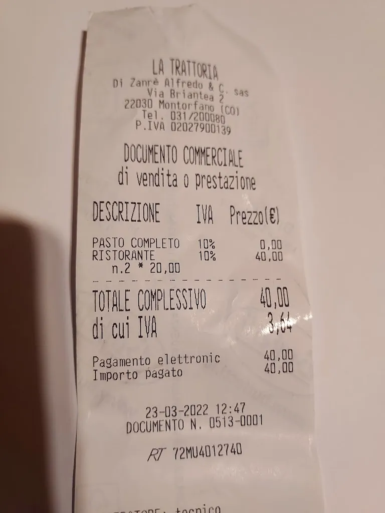 Gian Gatti_Trattoria La Trattoria_Montorfano_review