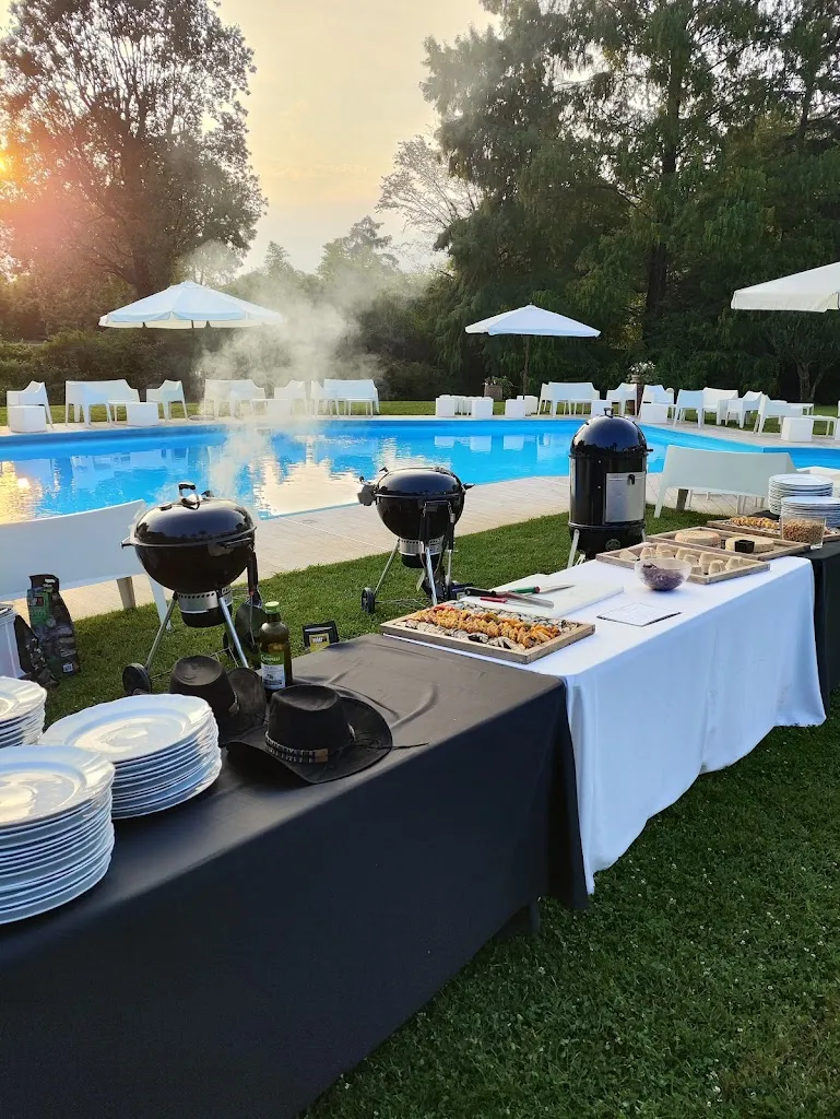 Villa il Geraneo restaurant in Monvalle