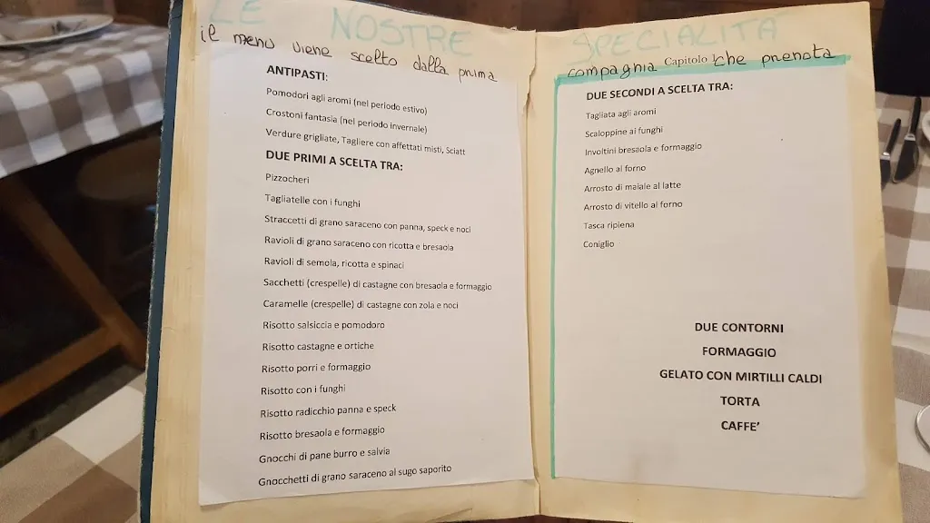 Menu_Agriturismo La pecora nera_Morbegno_imagen_1