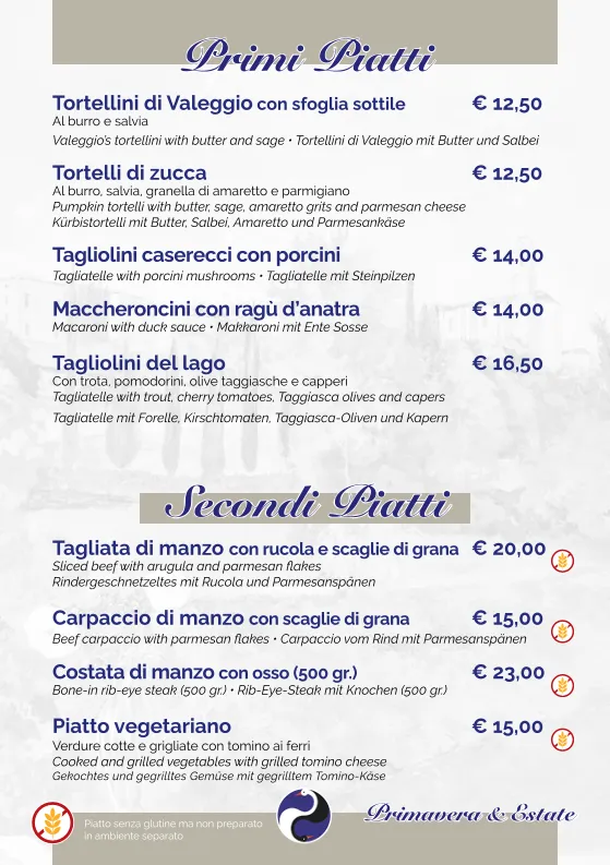 Menu_Pizzeria Trattoria Cygnus_Monzambano_image_1