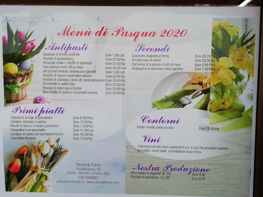 Menu_Ylenia e Flavio market e sala degustazione_Mornico al Serio_image_1