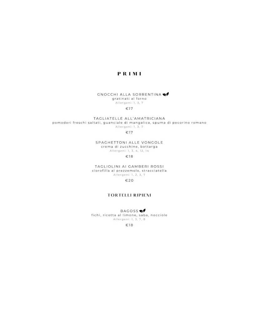 Menu_ENNE MONTICHIARI PASTIFICIO BISTROT_Montichiari_image_2