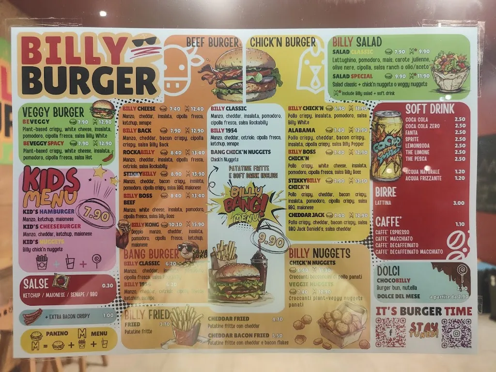 Menu_BILLY BURGER_Montichiari_immagine_1
