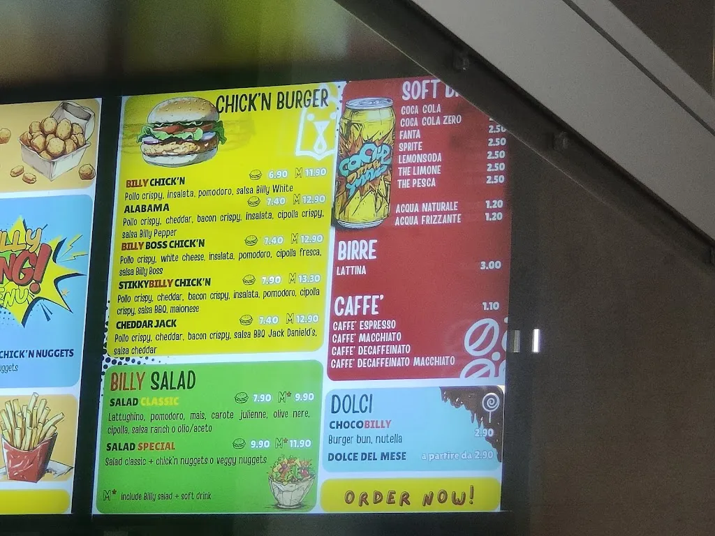 Menu_BILLY BURGER_Montichiari_immagine_3