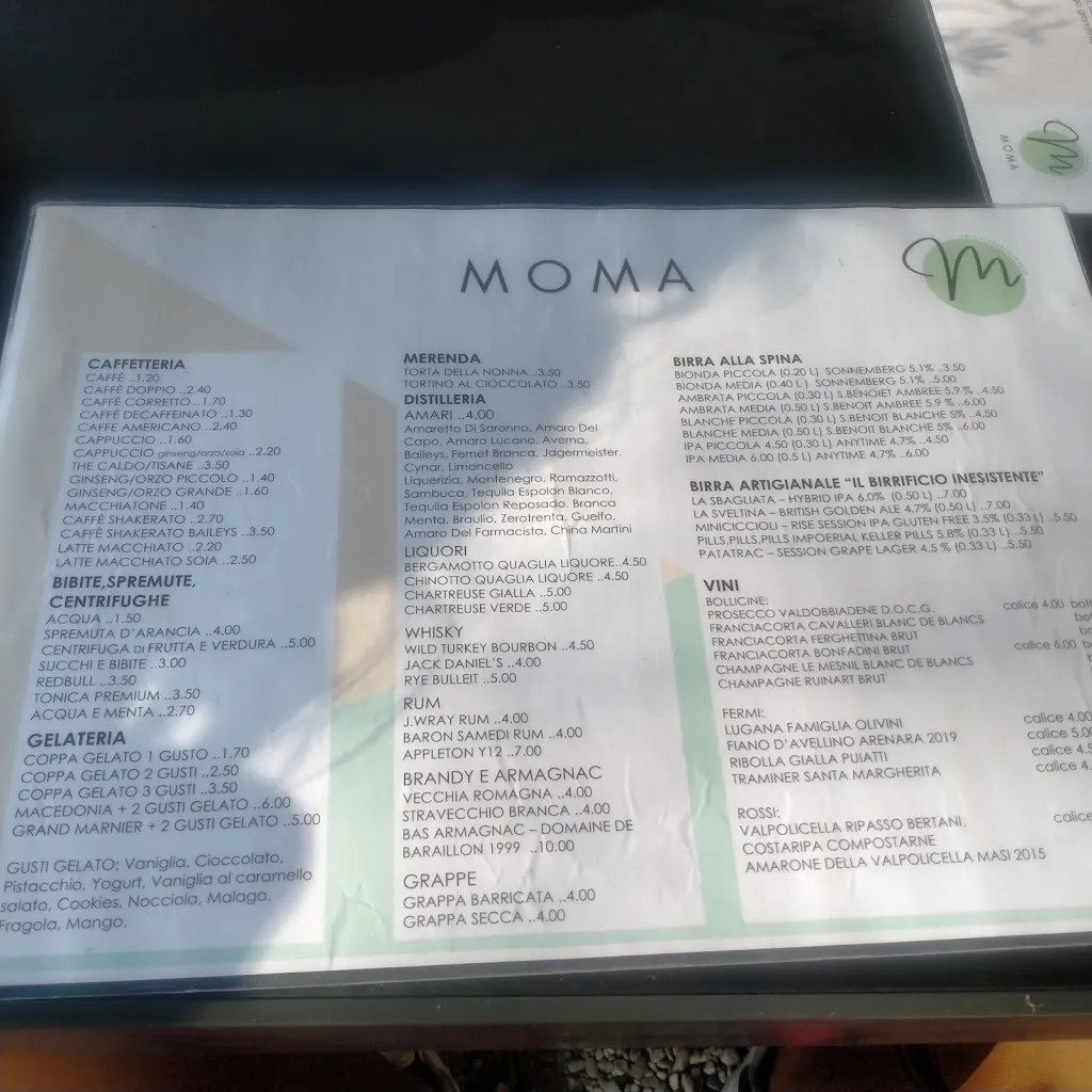 Menu_MOMA Montichiari_Montichiari_image_3