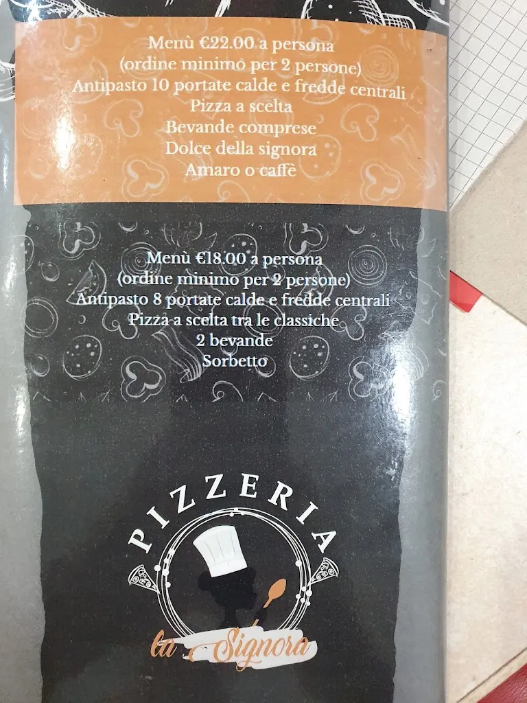 Menu_Pizzeria la Signora_Bitritto_immagine_1