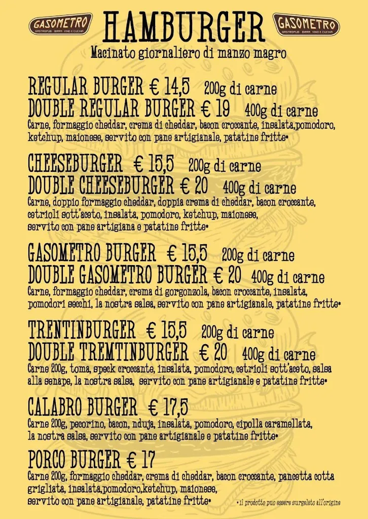 Menu_Gasometro Pub - Vino, Birra, Cucina_Mortara_image_2