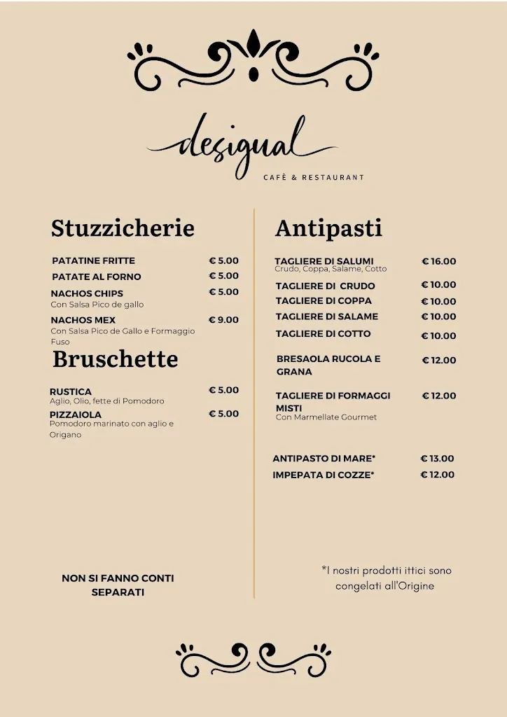 Menu_Desigual Cafè & Restaurant_Muzza di Cornegliano Laudense_image_3