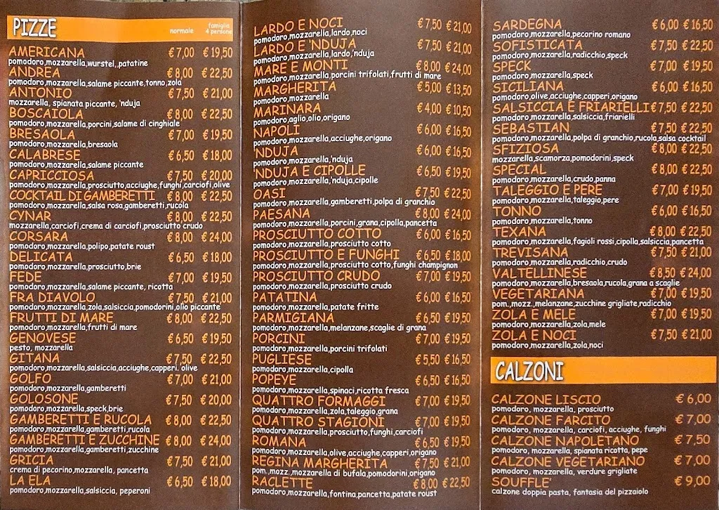 Menu_Pizzeria Oasi_Mozzate_image_1