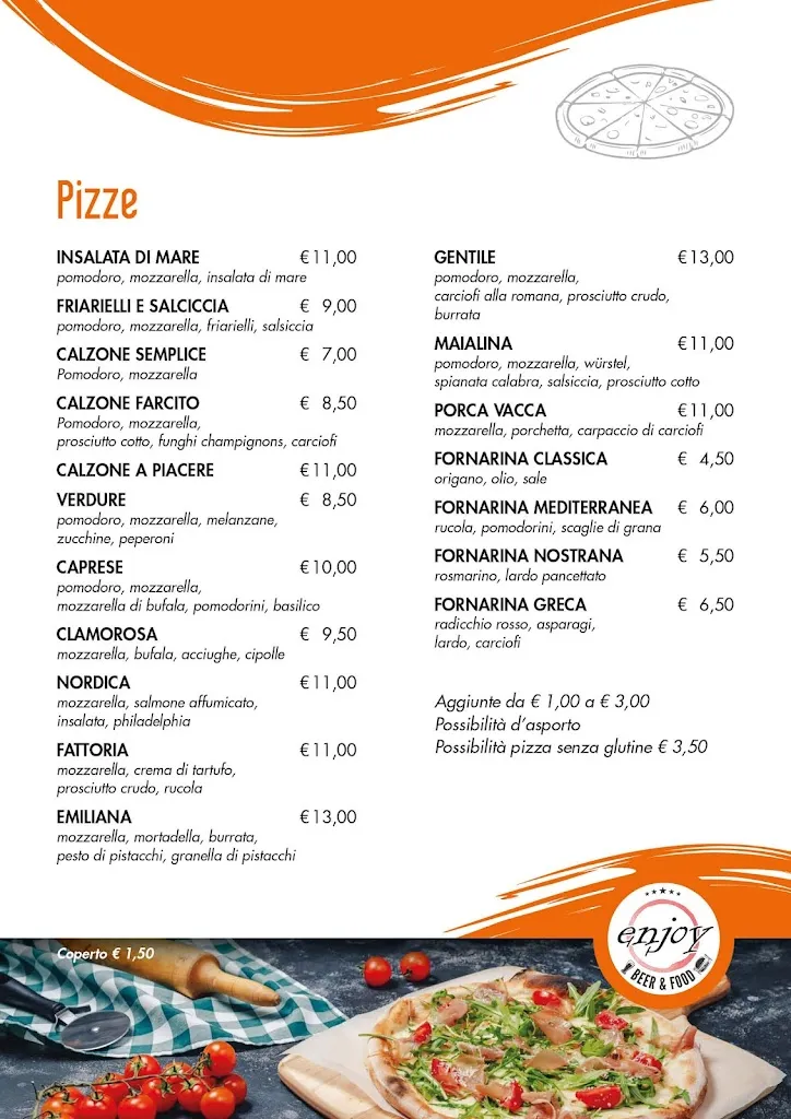 Menu_Enjoy – Bar, Pizzeria, Hamburgeria in Vallecamonica_Niardo_image_1