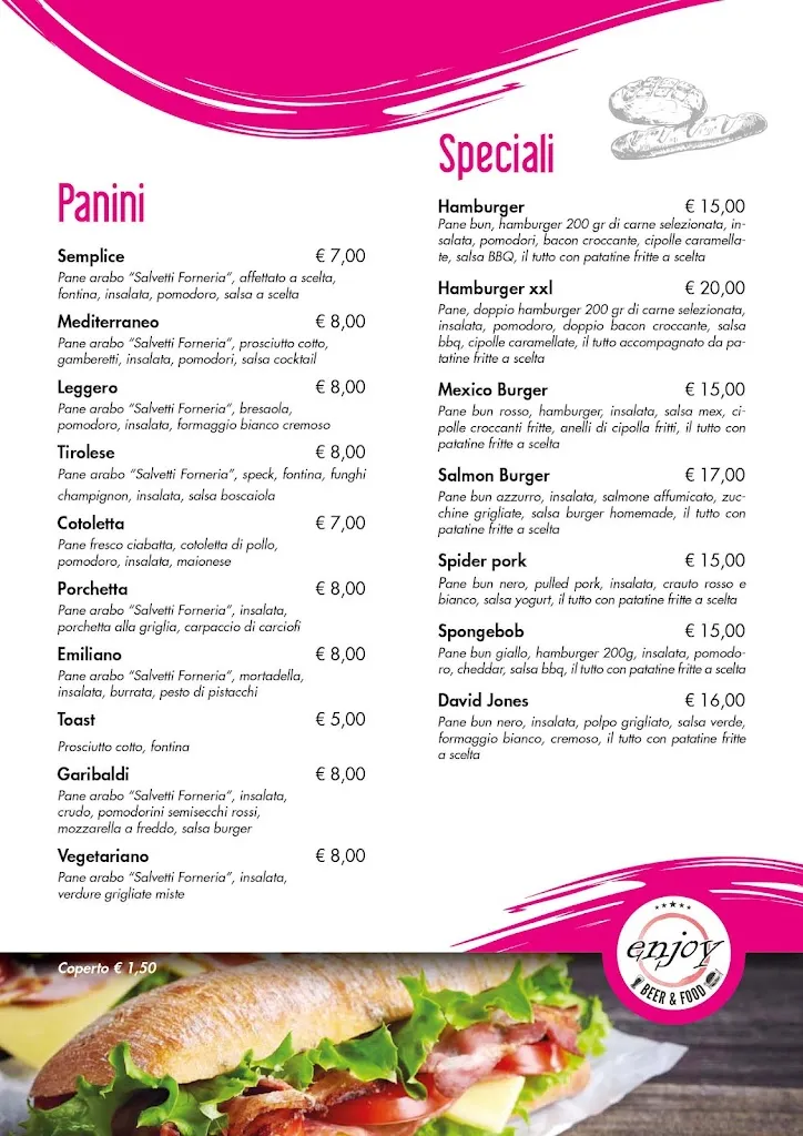 Menu_Enjoy – Bar, Pizzeria, Hamburgeria in Vallecamonica_Niardo_image_4