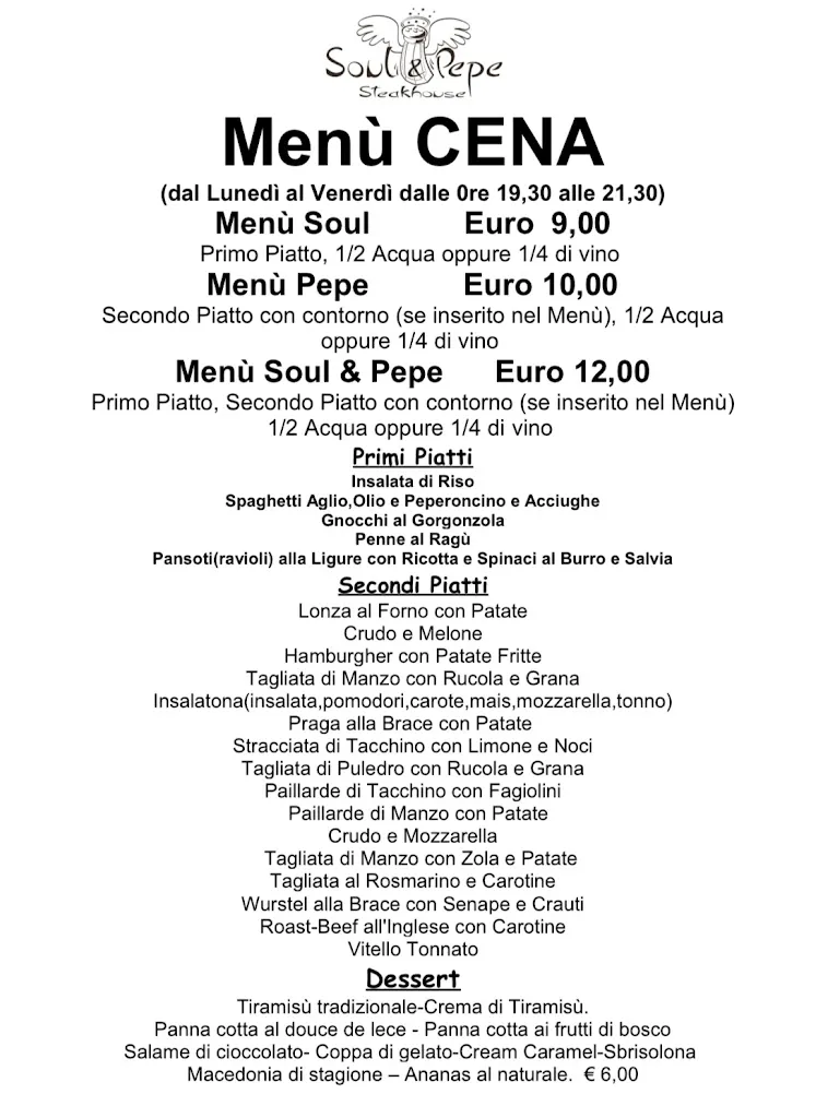 Menu_Soul & Pepe Restaurant Cafè_Nosadello_image_2