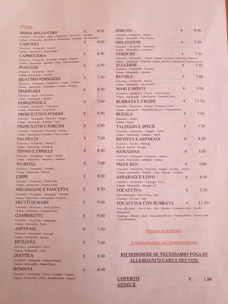 Menu_Ristorante Pizzeria La Romantica_Novate Mezzola_image_1