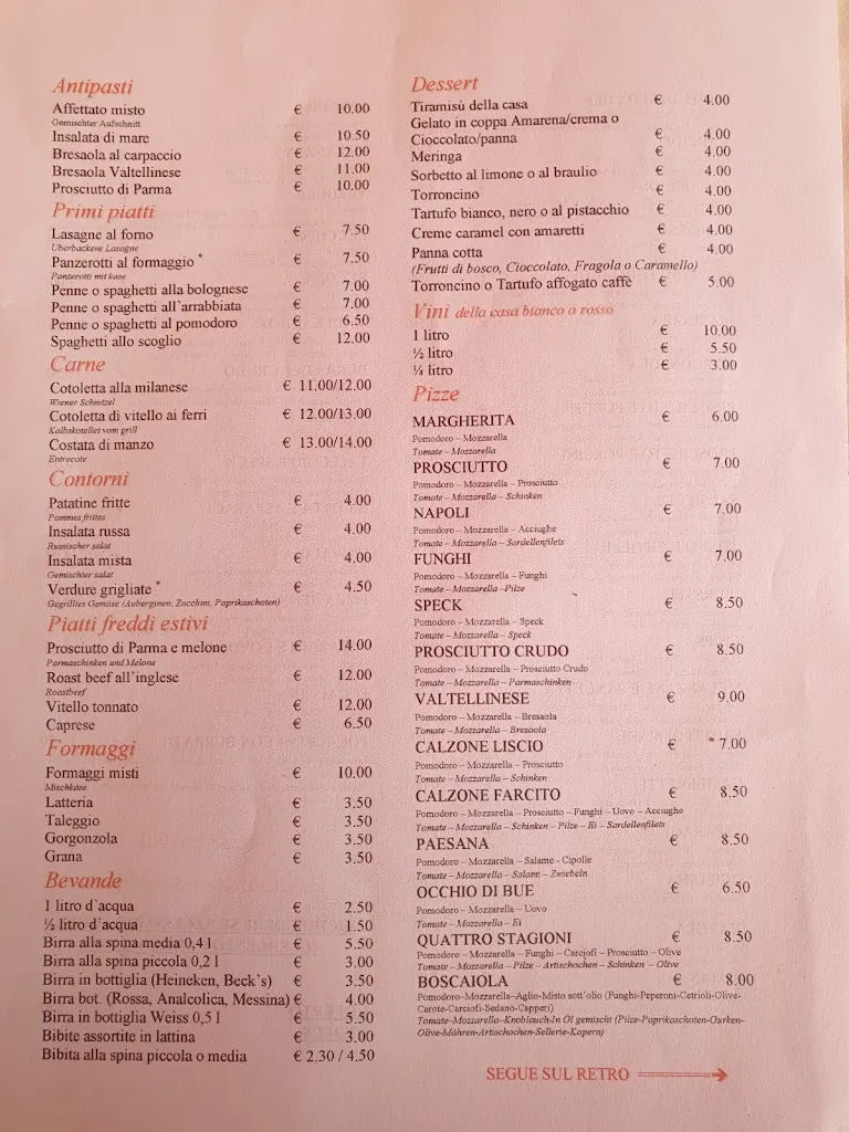 Menu_Ristorante Pizzeria La Romantica_Novate Mezzola_image_2