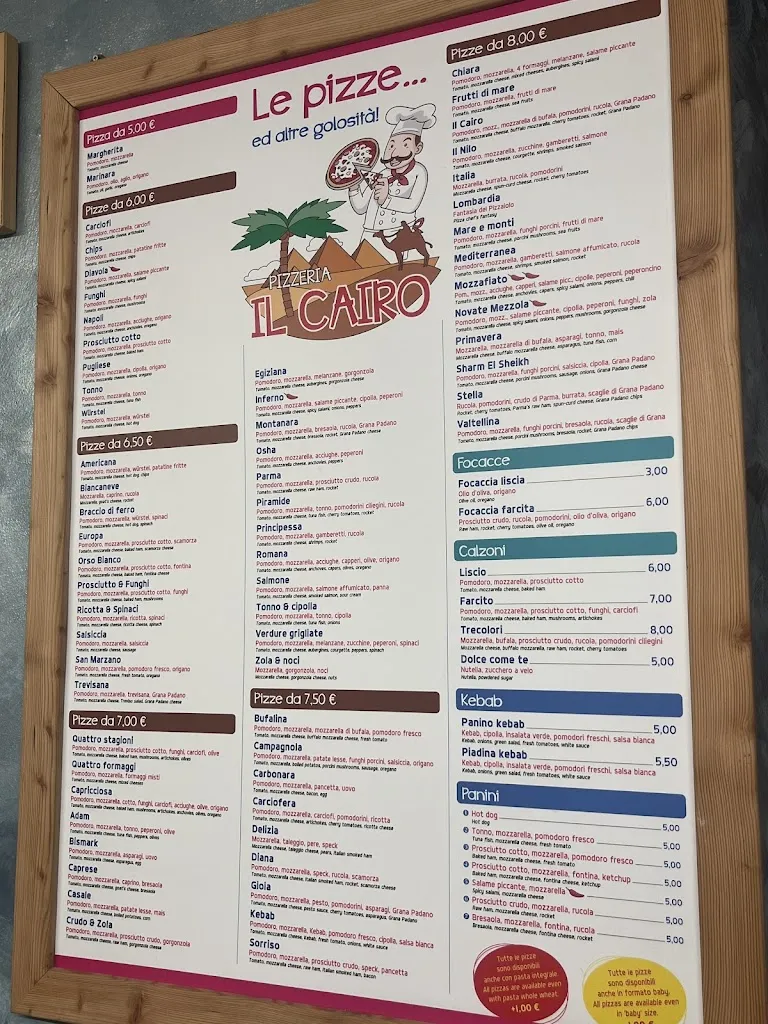 Menu_Pizzeria d’asporto IL CAIRO_Novate Mezzola_image_1