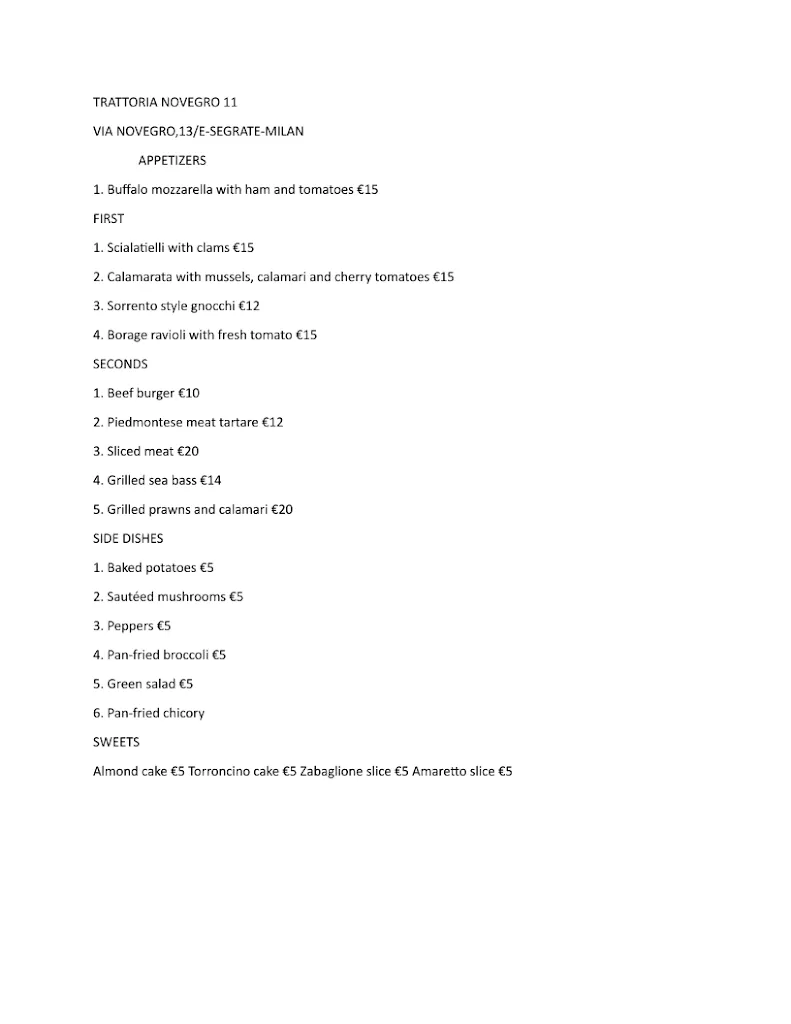 Menu_Trattoria Novegro 11_Novegro-Tregarezzo-San Felice_image_1